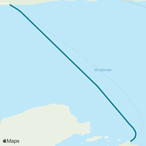 Reis Nordland Festvåg - Misten map