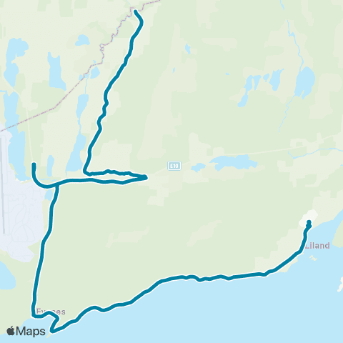 Reis Nordland Kvitfors-Myrnes-Skar-Tårstad map