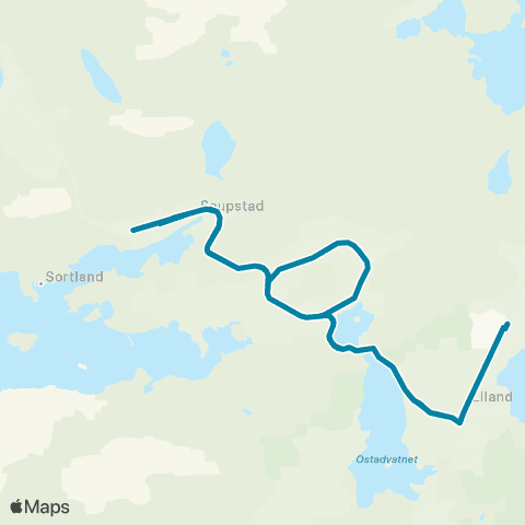 Reis Nordland Borg - Eggum - Unstad map
