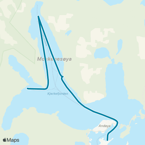 Reis Nordland Reinefjorden map