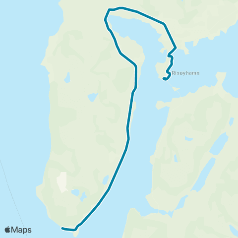 Reis Nordland Skjoldehamn-Åknes-Risøyhamn map