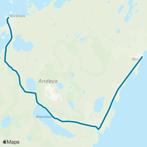 Reis Nordland Nordmela-Fjellgårdene-Dverberg map