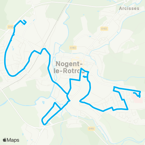 Nosbus Hôpital – Intermarché map