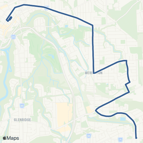 Niagara Region Transit Hartzel Rd. map