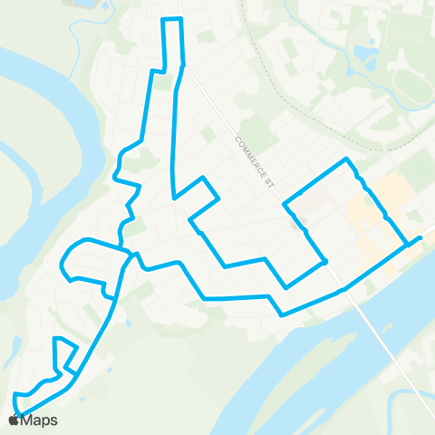 Newcastle and Hunter Network Taree to Taree West (Loop Service) map