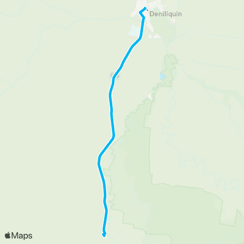 Riverina Murray Network Deniliquin to Mathoura map