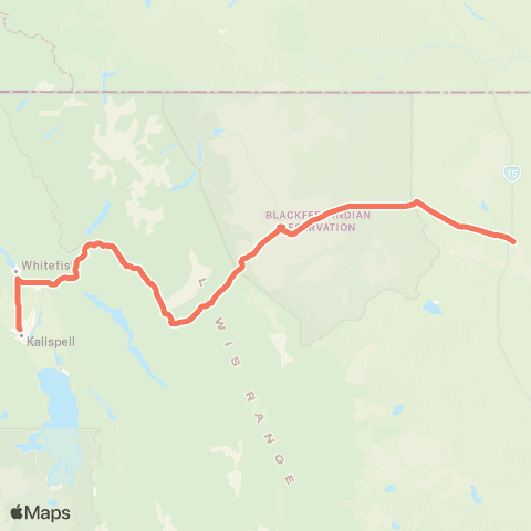 Northern Transit Interlocal Red Route map