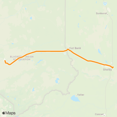 Northern Transit Interlocal Orange Route map