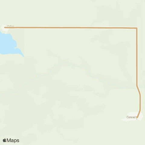 Northern Transit Interlocal Brown Route map