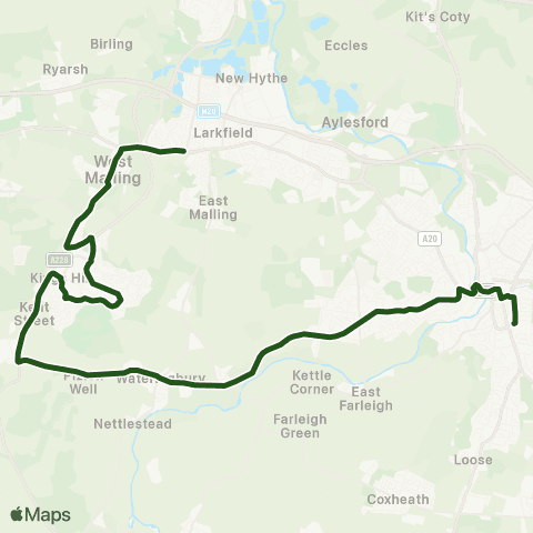 Nu-Venture (School) Boys' Grammar Sch - Lunsford Ln Turning map
