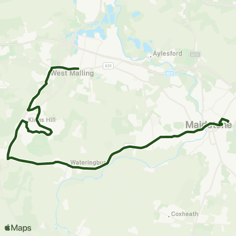 Nu-Venture (School) Invicta Girls' Grammar Sch - Lunsford Ln Turning map