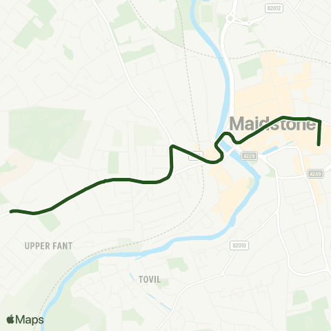 Nu-Venture (School) Oakwood Park - Chequers Bus Station map