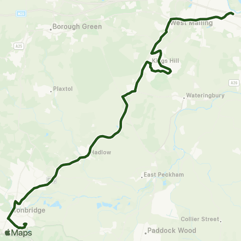Nu-Venture (School) Railway Station - Weald of Kent School map