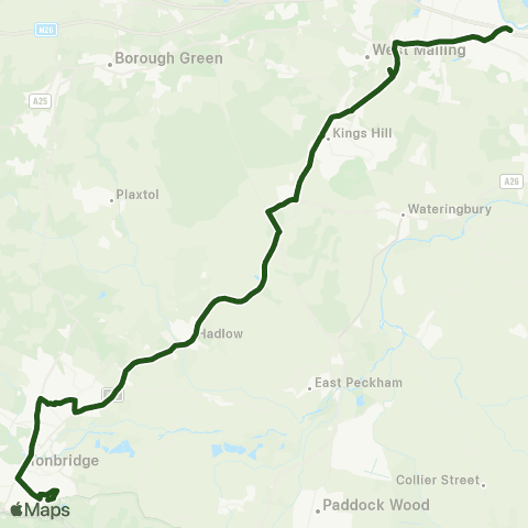 Nu-Venture (School) Railway Station - Weald of Kent School map