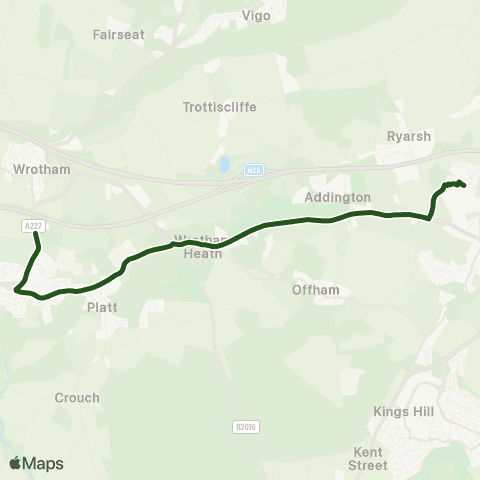 Nu-Venture (School) Leybourne Chase Costcutter - School map