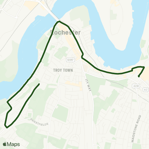 Nu-Venture Waterfront Bus Sta - The Queen Mother Court map
