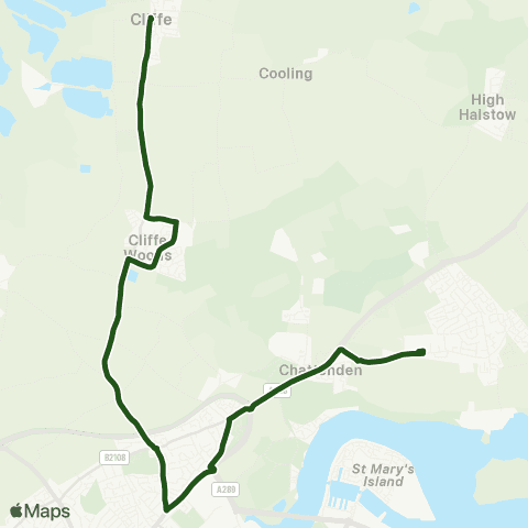 Nu-Venture The Hundred of Hoo Academy Grounds - The Six Bells map