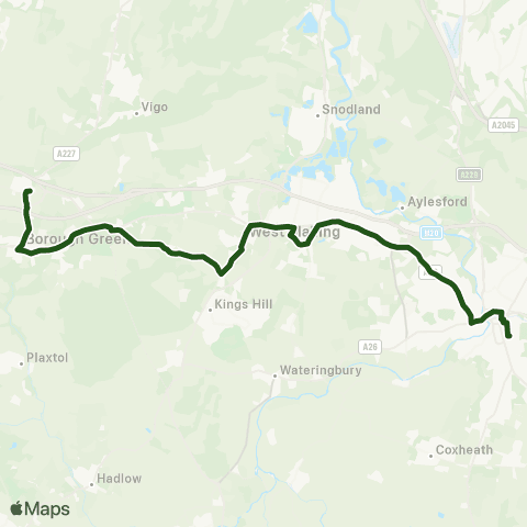 Nu-Venture The Bull - Chequers Bus Station map