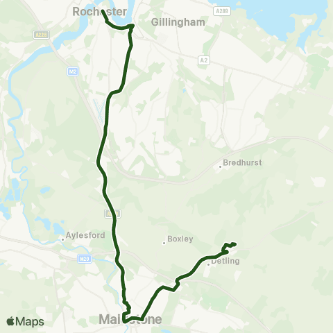 Nu-Venture Kent Cty Showground - Maidstone E Railway Sta map