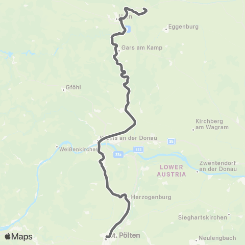 Österreichische Bundesbahnen Wien - Salzburg - Kufstein - Innsbruck - Bludenz - Bregenz - Lindau map