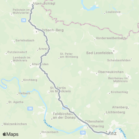 Österreichische Bundesbahnen Linz - Selzthal - Graz map