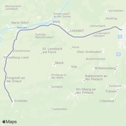 Österreichische Bundesbahnen Linz - Selzthal - Graz map