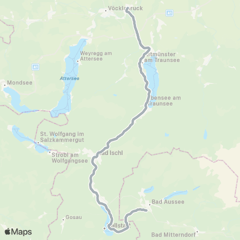 Österreichische Bundesbahnen Linz - Selzthal - Graz map