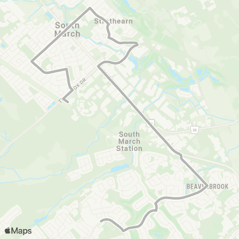 OC Transpo All Saints <​> Innovation map