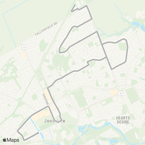OC Transpo Fallowfield <​> Longfields Davidson Height & Pierre-De-Blois map
