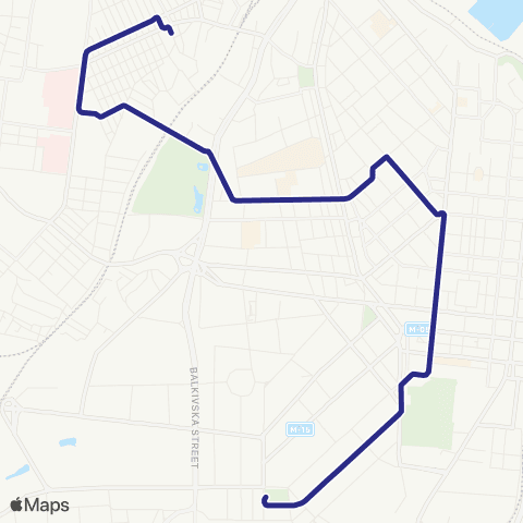 Odesa Bus 15 станція Одеса-Товарна - Слобідський ринок map