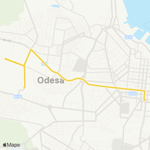 Odesa Bus 8 Суперфосфатний завод - Залізничний вокзал map
