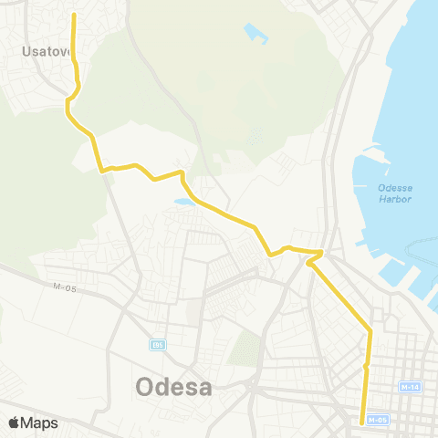 ТОВ «Турист» Сел. Усатове-1 – ринок "Привоз" map