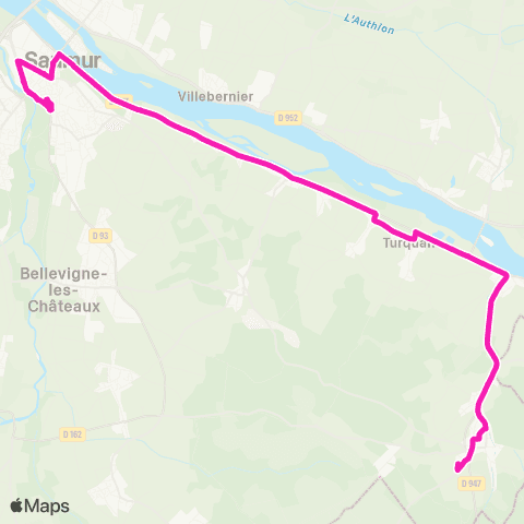 Ogalo Fontevraud l Abbaye - Saumur map