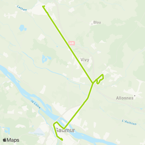 Ogalo Longue_Vivy_ Neuille_Saumur / Aleop 415 map