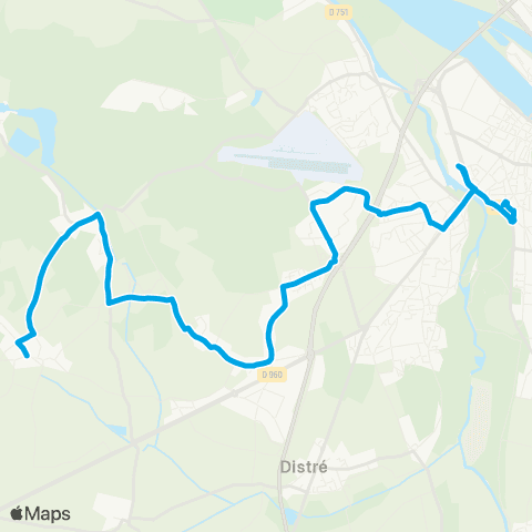 Ogalo Rou Marson - Saumur map