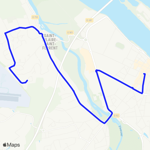 Ogalo Louis Bleriot - Centre-Ville map