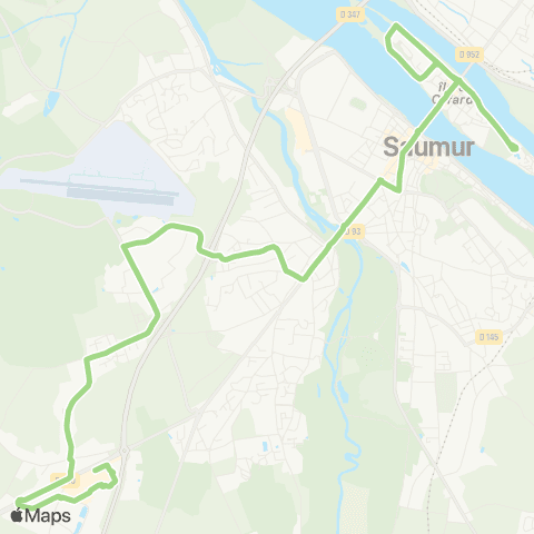 Ogalo Offard - Millocheau - Château de Poce map