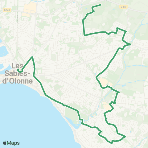 Oléane Mobilités Pôle santé - Hôtel de Ville map