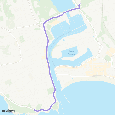 Oléane Mobilités Marinette la Chaume map