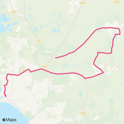 Oléane Mobilités Sainte-Foy - Hôtel de Ville map