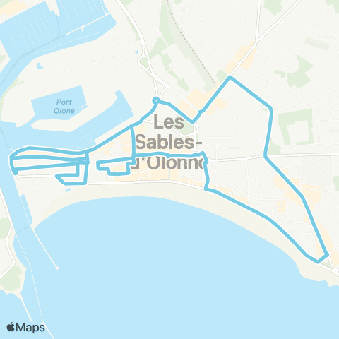 Oléane Mobilités Tramouette map