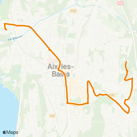 Ondéa Collège Garibaldi - ESAT map