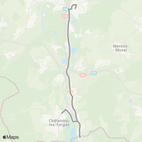 Optymo Scolaires Danjoutin - Mozart - Ligne Q map