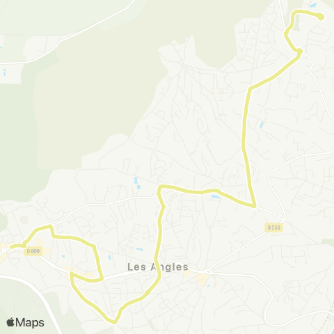 Orizo Lycée Jean Vilar - les Angles 2eme Db map