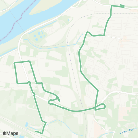 Orizo Avignon Poste - Avignon TGV map