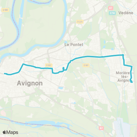 Orizo Morieres - Lycée R. Char - Avignon map