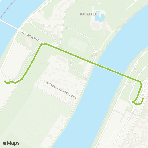 Orizo P+R Piot - Porte de l'Oulle map