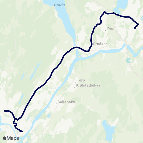 Østfold kollektivtrafikk Fredrikstadskolene map
