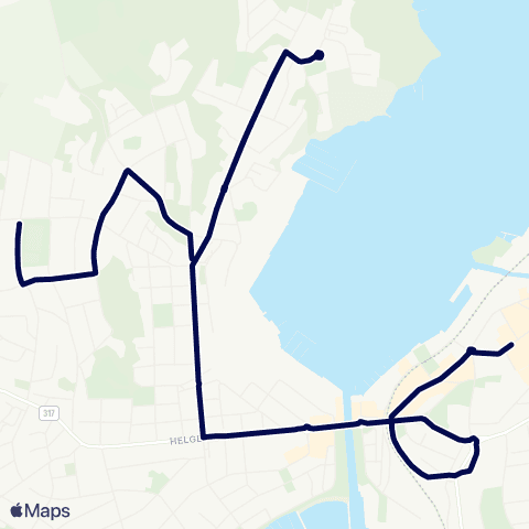 Østfold kollektivtrafikk Krossern-Orkerød map