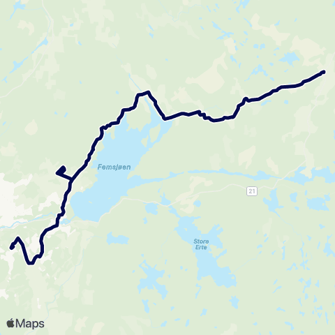 Østfold kollektivtrafikk Halden-Torpedal-Halden map